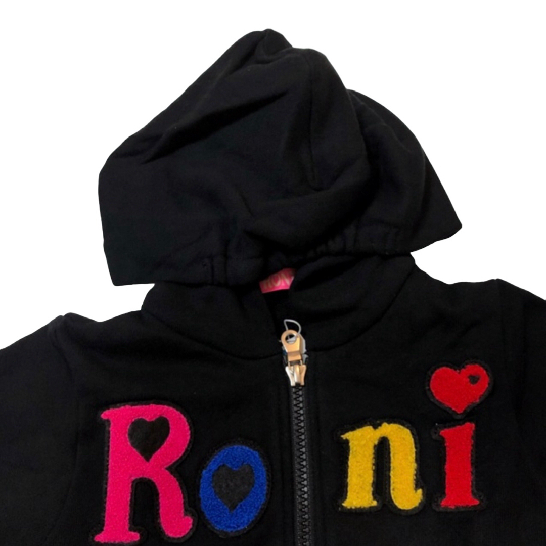 RONI(ロニィ)のX9 RONI 1 前あき長袖パーカー キッズ/ベビー/マタニティのキッズ服女の子用(90cm~)(ジャケット/上着)の商品写真