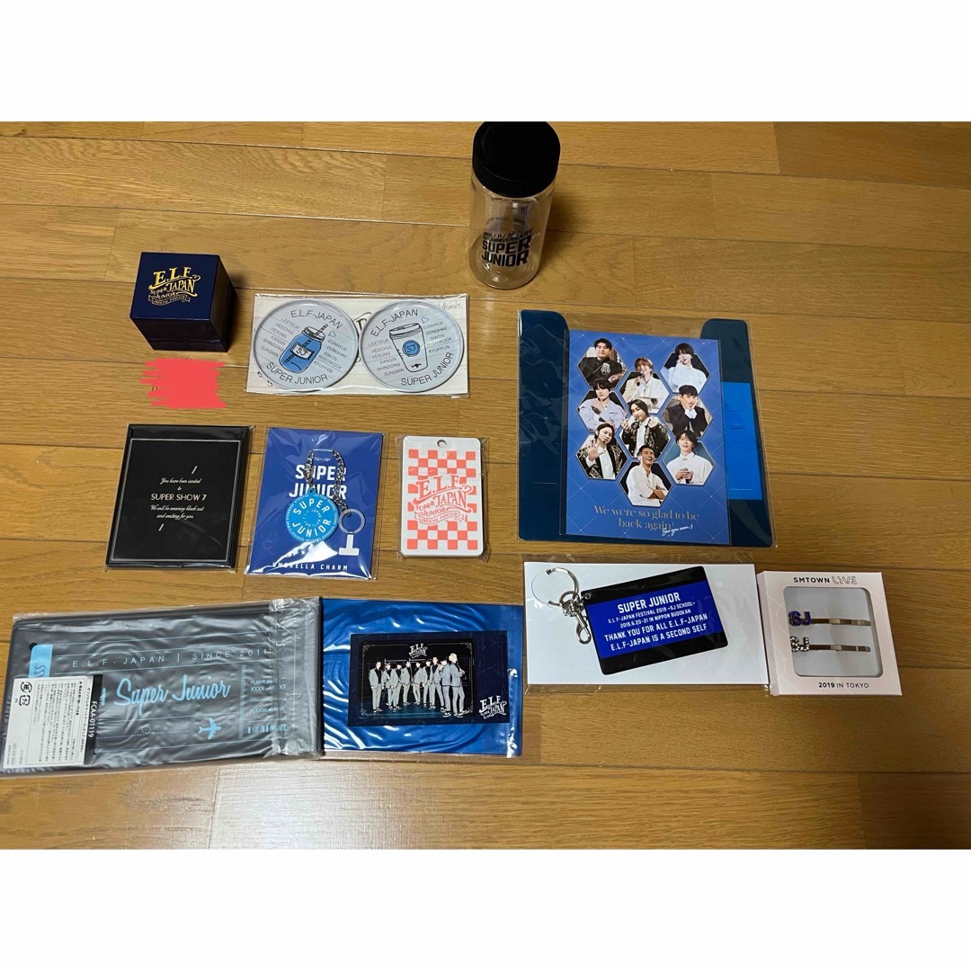 SUPER JUNIOR(スーパージュニア)のsuper junior グッズ セット ELF Japan 継続特典 エンタメ/ホビーのCD(K-POP/アジア)の商品写真