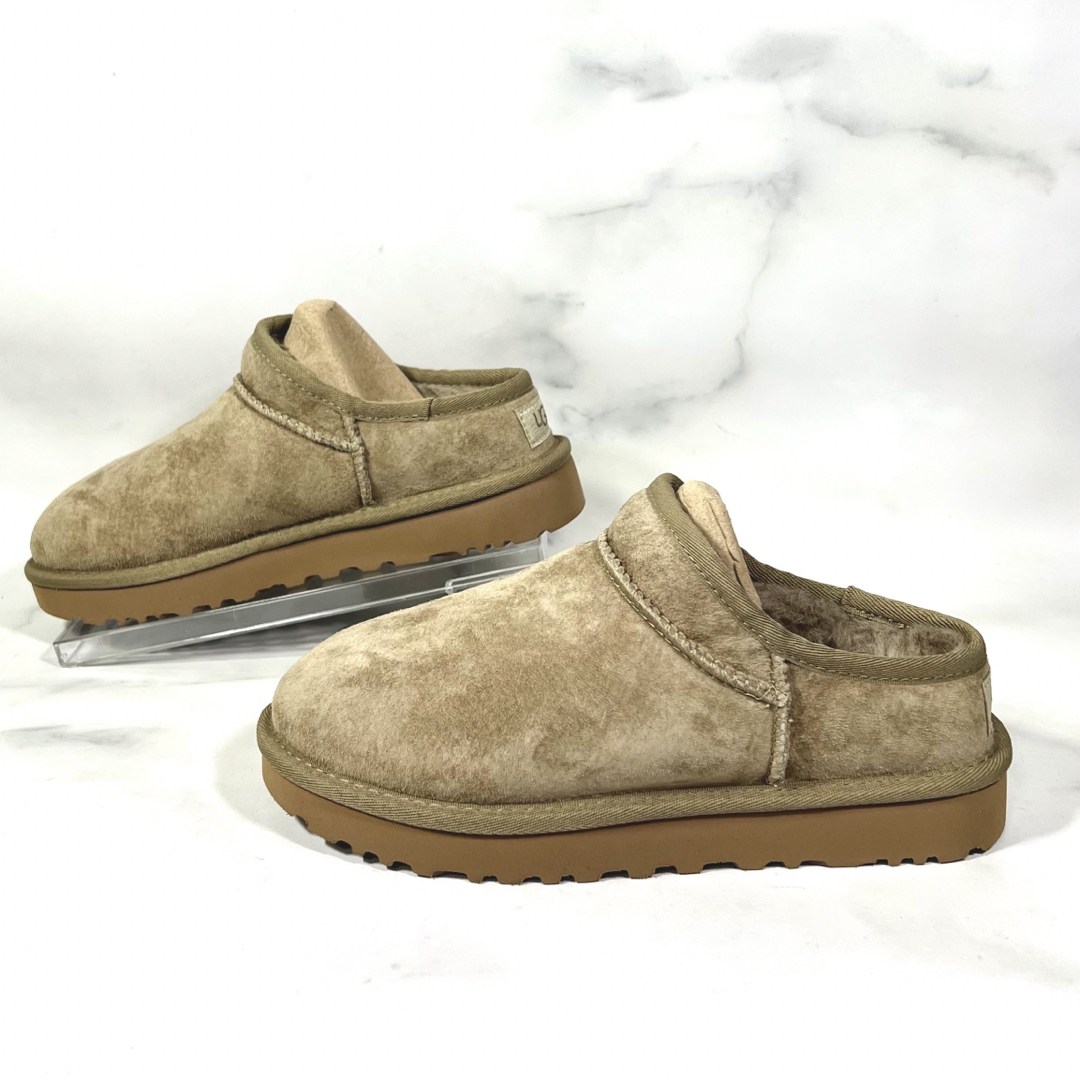 【新品未使用】UGG CLASSIC SLIPPER スリッパ ベージュ23.0