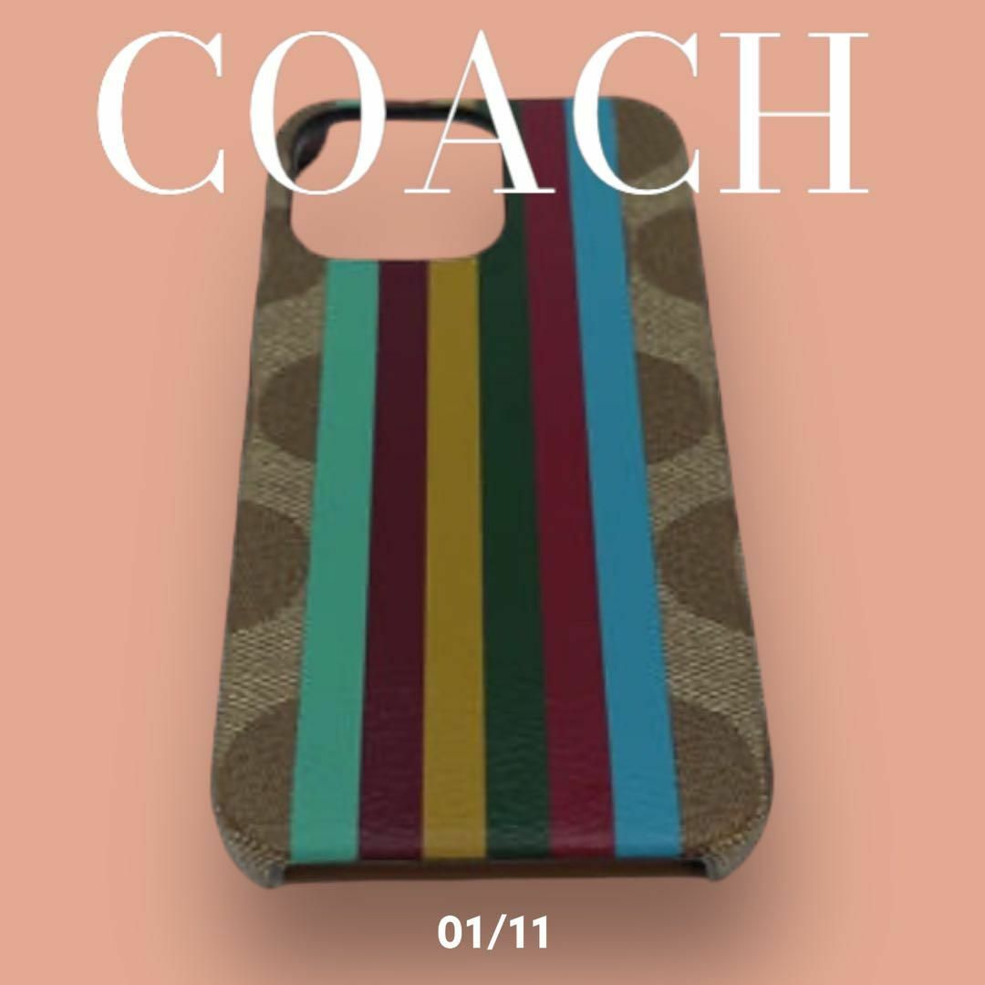 kokoshopCOACH コーチ　iPhone13 pro 対応ケース