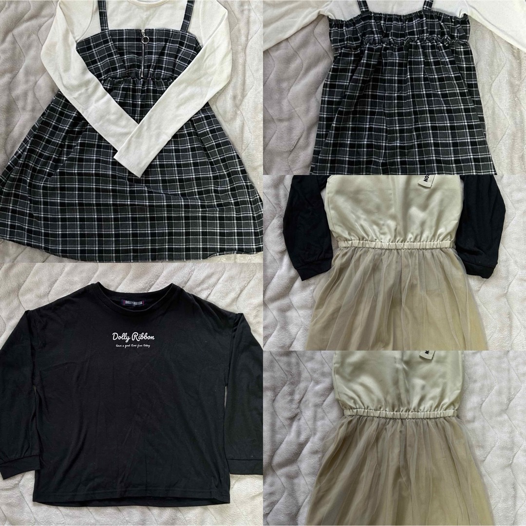 ワンピースセット キッズ/ベビー/マタニティのキッズ服女の子用(90cm~)(ワンピース)の商品写真