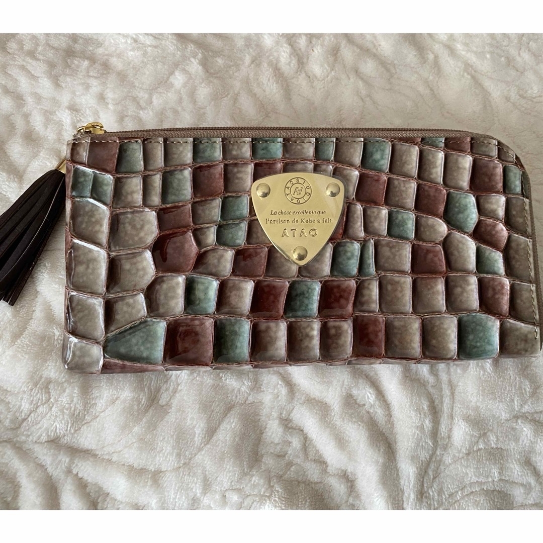 ATAO(アタオ)のlimo(リモ)ヴィトロ／アドリアエメラルドATAO レディース財布 レディースのファッション小物(財布)の商品写真