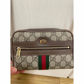 グッチ(Gucci)の美品　GUCCI グッチ　ggスプリーム ミニバッグ(ショルダーバッグ)