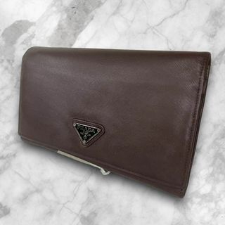 プラダ 財布(レディース)（ブラウン/茶色系）の通販 100点以上 | PRADA