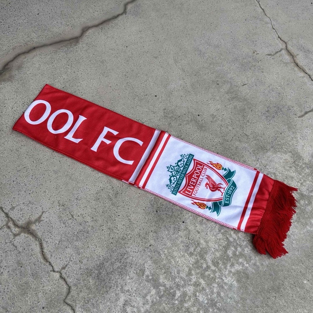 サッカーマフラー フットボールマフラー リバプール Liverpoolの サッカーマフラー フットボールマフラー リバプール Liverpoolの