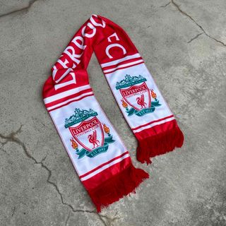 サッカーマフラー　フットボールマフラー　リバプール　Liverpool(マフラー)