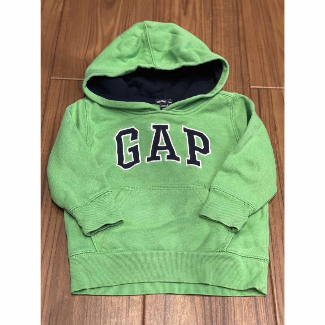 babyGAP(ベビーギャップ)のbaby GAP パーカー　80 キッズ/ベビー/マタニティのベビー服(~85cm)(トレーナー)の商品写真