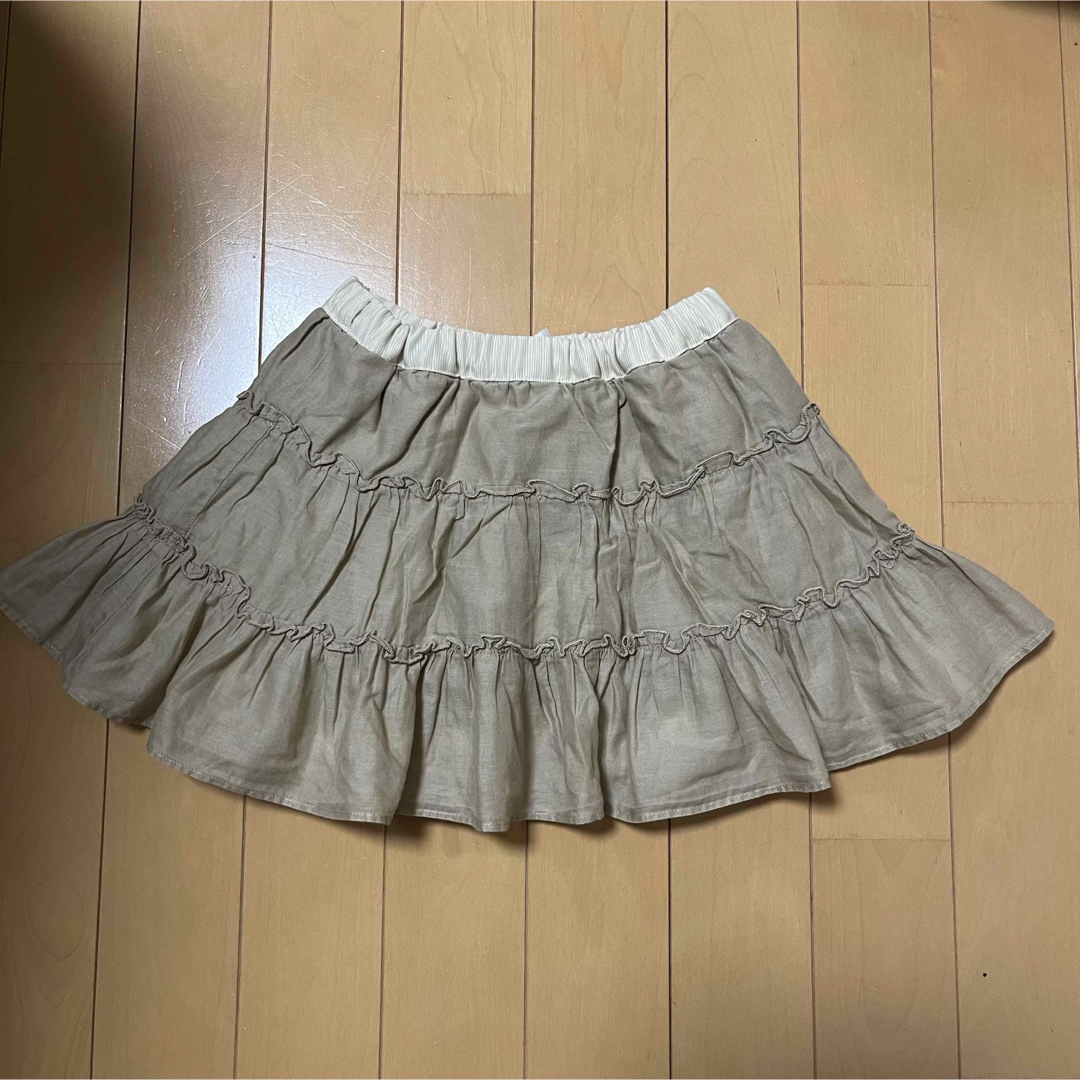 familiar(ファミリア)のfamiliarフレアチュールリバーシブルスカート100 キッズ/ベビー/マタニティのキッズ服女の子用(90cm~)(スカート)の商品写真