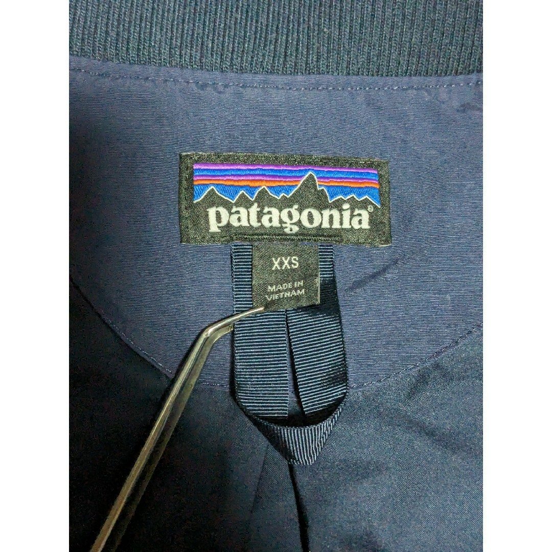 patagonia(パタゴニア)のパタゴニア レトロX ボンバージャケット XXSサイズ ネイビー系 希少 古着 メンズのジャケット/アウター(その他)の商品写真