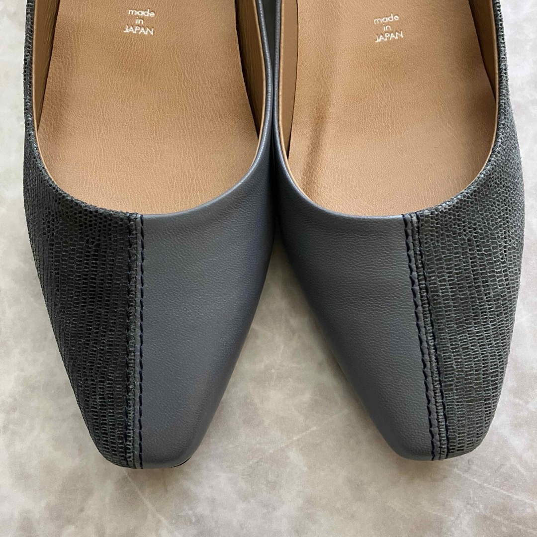 ❤️美品❤️ルフレジュイールREFLET jouir 本革パンプス　21㎝日本製 レディースの靴/シューズ(ハイヒール/パンプス)の商品写真