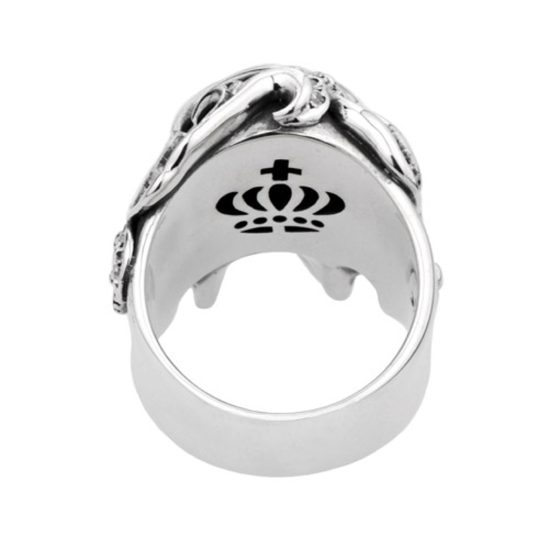 新品◇JUSTIN DAVIS◇ANDY RING◇スカルリング◇19号◇ 新品◇JUSTIN DAVIS◇ANDY RING◇スカルリング◇19号◇