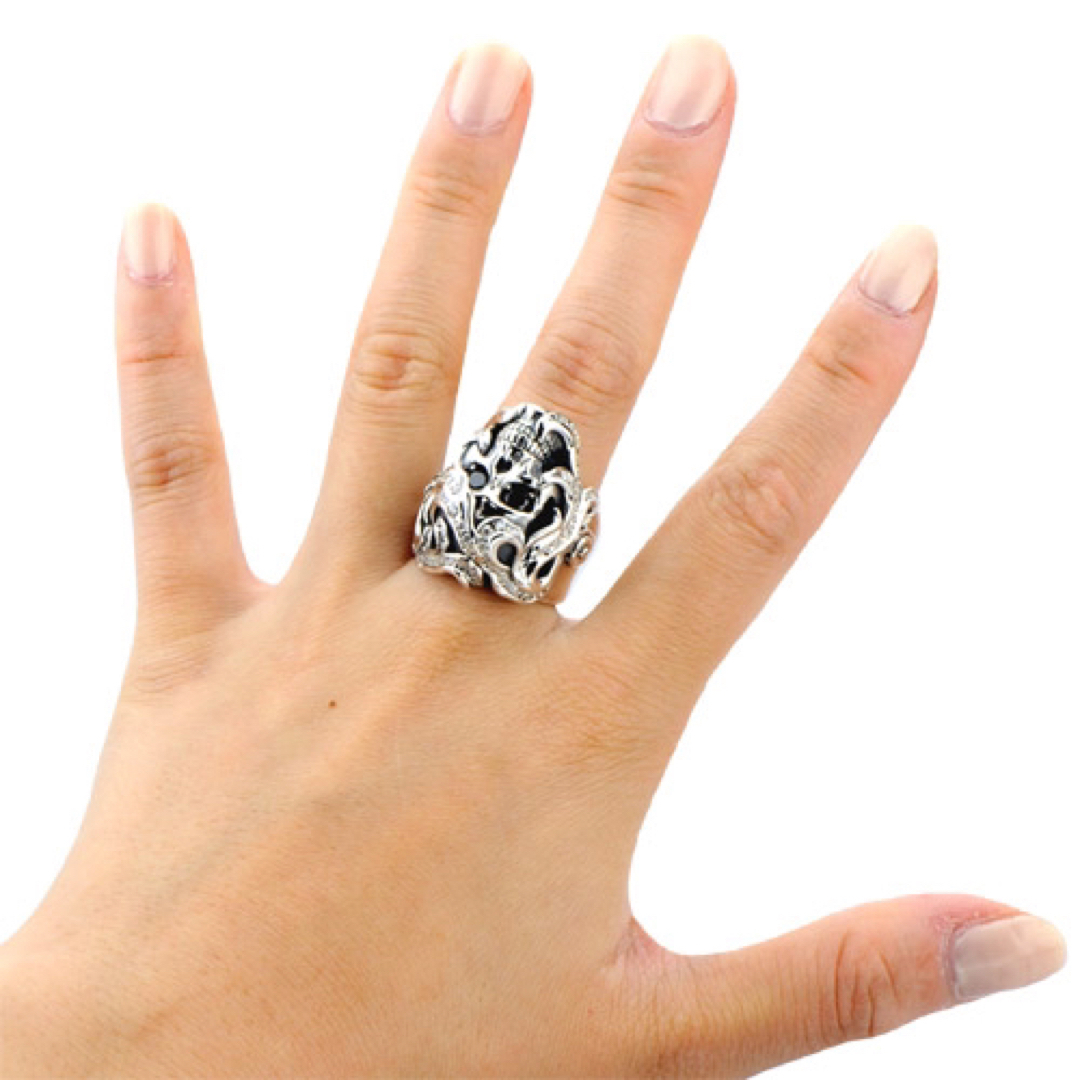 新品◇JUSTIN DAVIS◇ANDY RING◇スカルリング◇19号◇ 新品◇JUSTIN DAVIS◇ANDY RING◇スカルリング◇19号◇