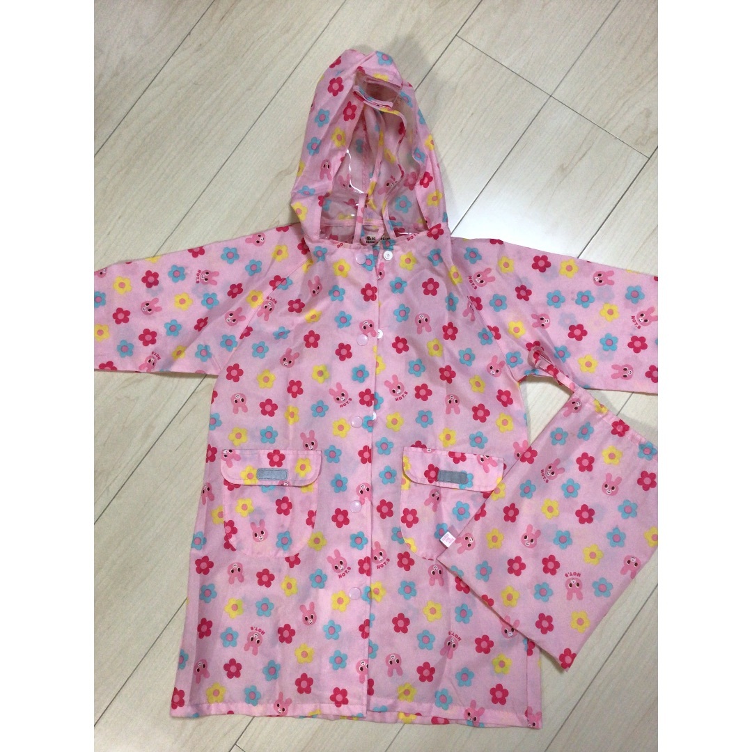 mikihouse(ミキハウス)のミキハウス　レインコート　ホットビスケッツ キッズ/ベビー/マタニティのキッズ服女の子用(90cm~)(その他)の商品写真