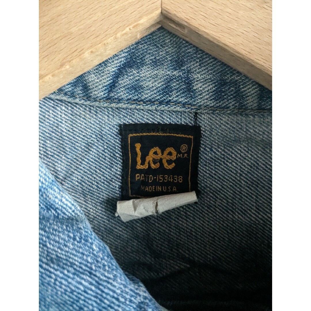 Lee(リー)のLee 80's〜 DENIM JACKET made in USA メンズのジャケット/アウター(Gジャン/デニムジャケット)の商品写真