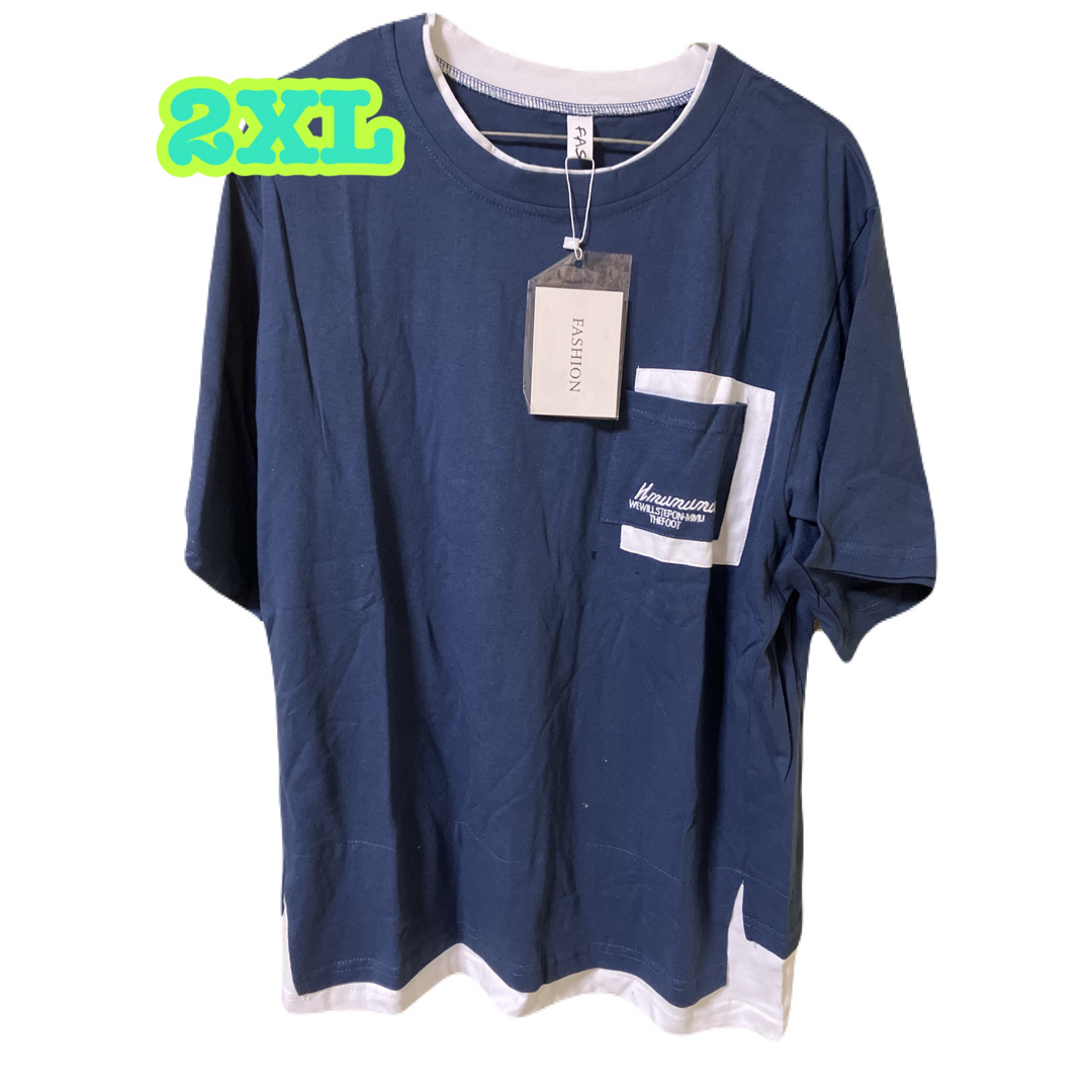 【1点限り！】メンズTシャツ　XL メンズのトップス(Tシャツ/カットソー(半袖/袖なし))の商品写真