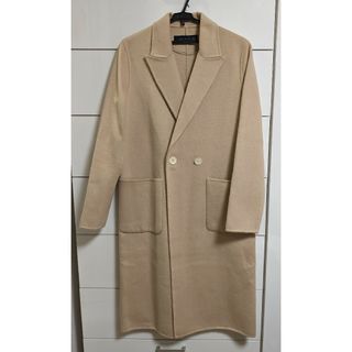 ザラ(ZARA)の新品 ZARA ベージュ チェスターコート(チェスターコート)