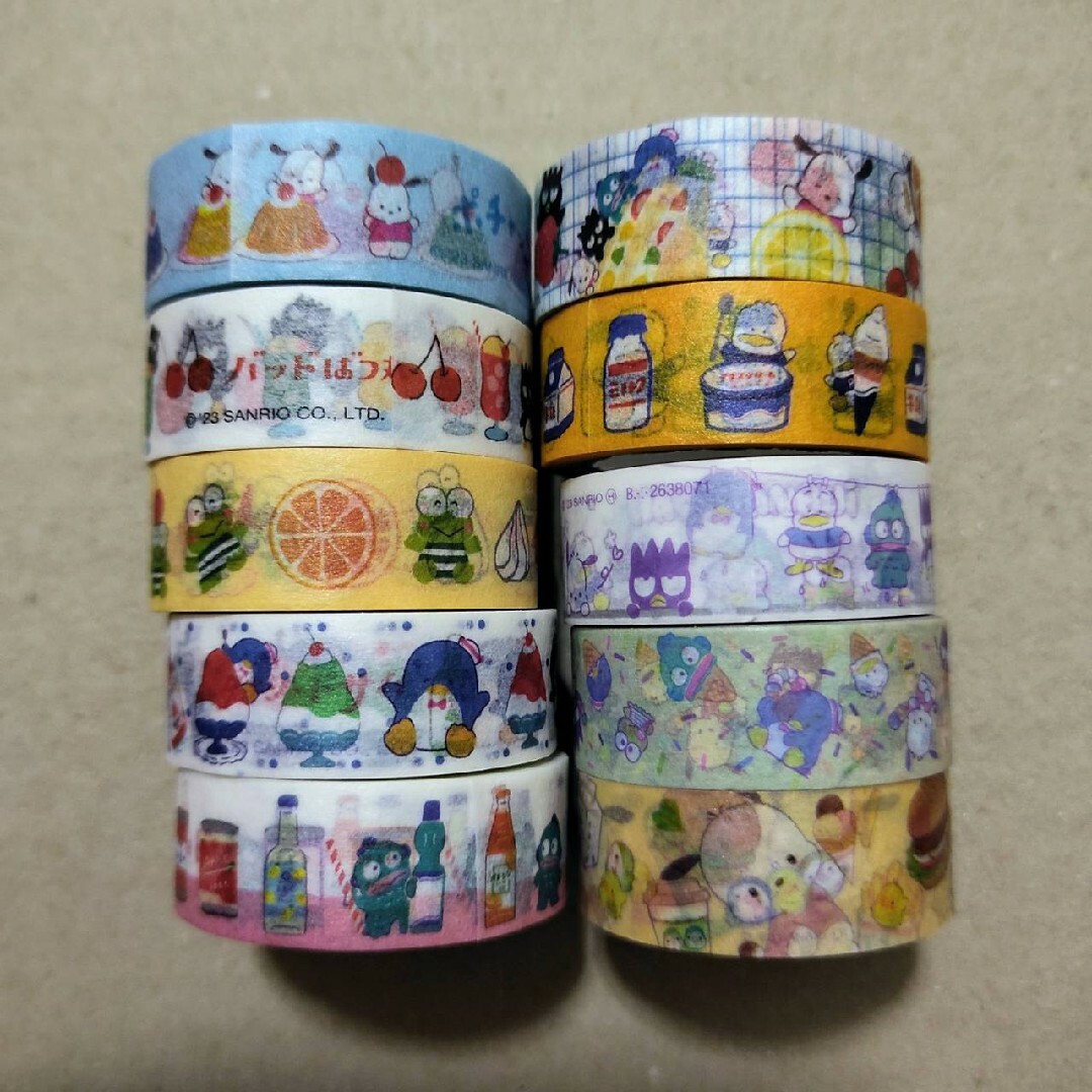 サンリオ - サンリオキャラクター➀ マスキングテープ 切り売り