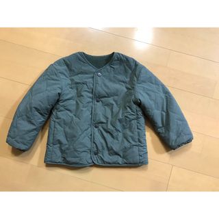 ユニクロ(UNIQLO)のユニクロ　キルティングボアリバーシブルジャケット　110(ジャケット/上着)