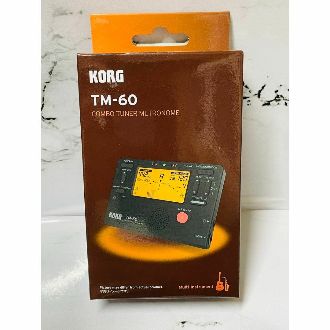 KORG(コルグ)のTM-60 DIGITAL TUNER METRONOME (Black) エンタメ/ホビーのタレントグッズ(その他)の商品写真