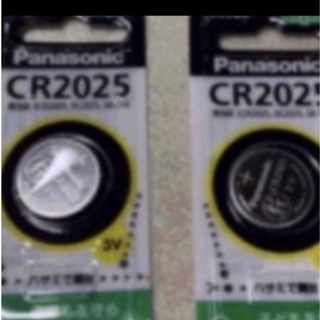 パナソニック(Panasonic)のボタン電池 2個  CR2025-2P パナソニック(その他)