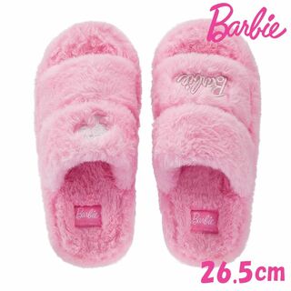 バービー(Barbie)のBarbie バービー　スリッパ　26.5cm　ピンク　日本未入荷　輸入品(スリッパ/ルームシューズ)