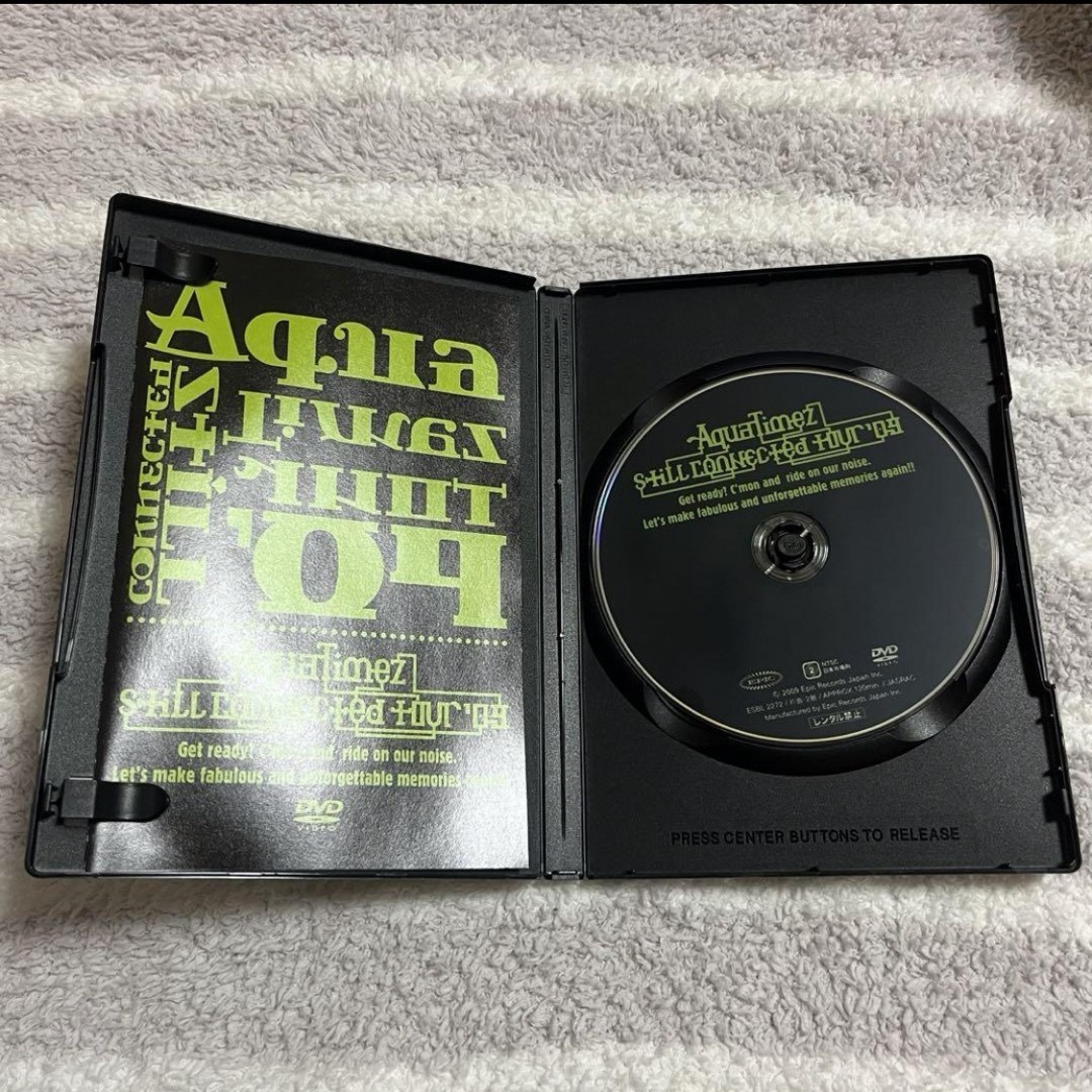 Aqua　Timez　still　connected　tour　’09 DVD エンタメ/ホビーのDVD/ブルーレイ(ミュージック)の商品写真