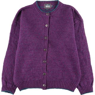 ウールリッチ(WOOLRICH)の古着 ウールリッチ WOOLRICH ウールニットカーディガン レディースXL /eaa406596(カーディガン)