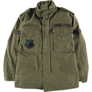 古着 81年納品 米軍実品 M-65 3rd ミリタリー フィールドジャケット USA製 X-SLAMM SHORT メンズS /eaa406848(ミリタリージャケット)