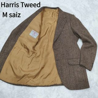 ハリスツイード(Harris Tweed)の【希少】ハリスツイード ヘリンボーン テーラードジャケット ヴィンテージ M(テーラードジャケット)