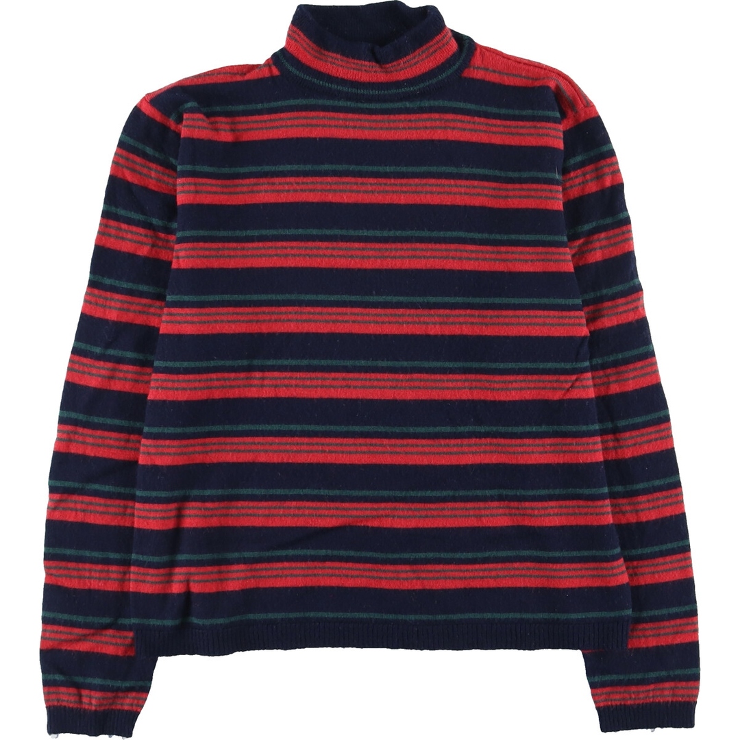 PENDLETON(ペンドルトン)の古着 ペンドルトン PENDLETON マルチボーダー柄 メリノウールセーター レディースM /eaa398788 レディースのトップス(ニット/セーター)の商品写真