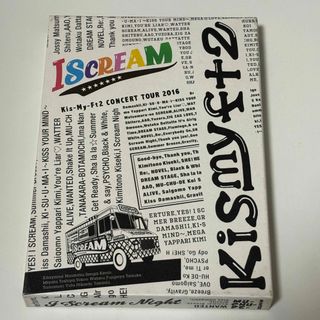 キスマイフットツー(Kis-My-Ft2)のCONCERT　TOUR　2016　I　SCREAM DVD(ミュージック)