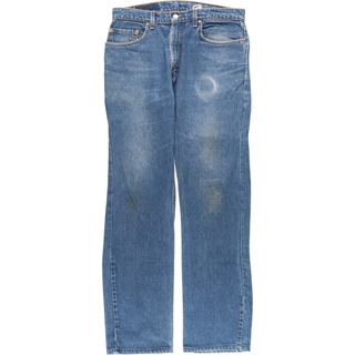 リーバイス(Levi's)の古着 90年代 リーバイス Levi's 505 REGULAR FIT STRAIGHT LEG テーパードデニムパンツ USA製 メンズw34 ヴィンテージ /eaa409039(デニム/ジーンズ)