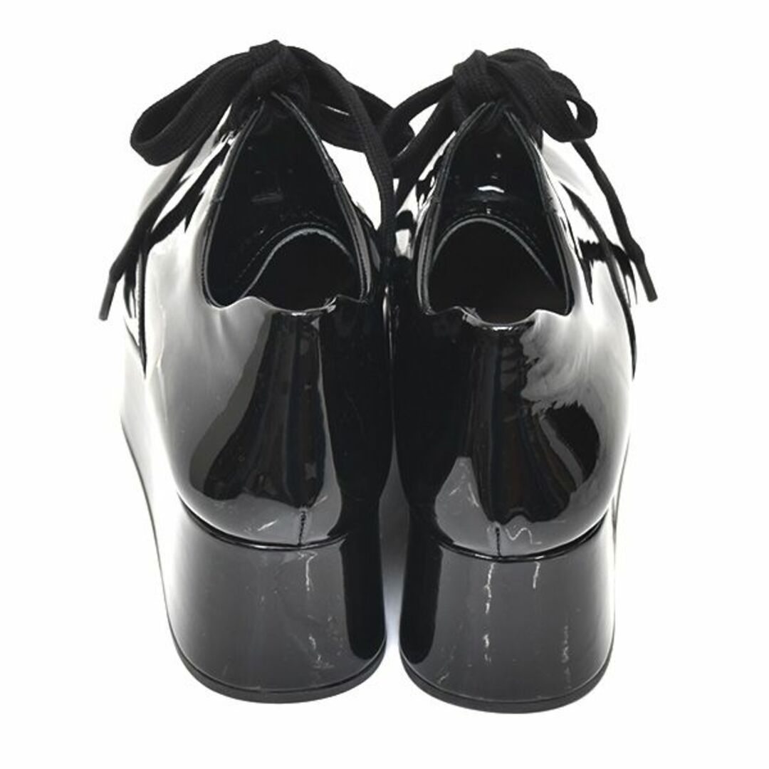 miumiu(ミュウミュウ)のほぼ新品♪ミュウミュウ エナメル 厚底 ローファー 36.5(約23.5cm) レディースの靴/シューズ(ローファー/革靴)の商品写真