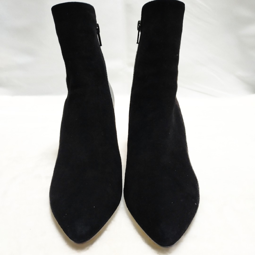 EIZO(エイゾー)の【極美品】EIZO エイゾー 異素材 サイドジップ ショートブーツ 24cm レディースの靴/シューズ(ブーツ)の商品写真