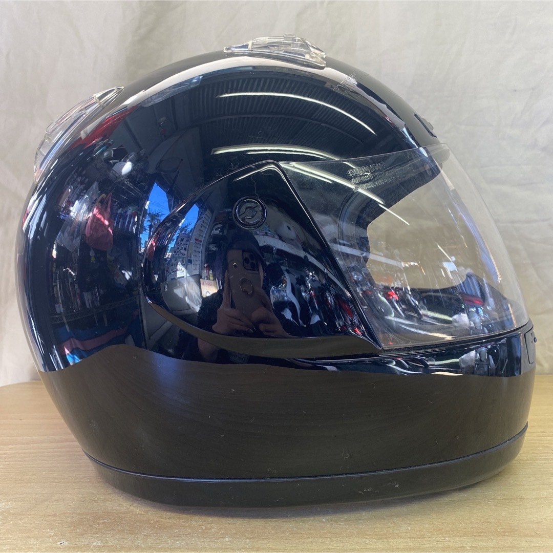 バイクOGK★CA-C21 フルフェイスヘルメット 黒 ブラック