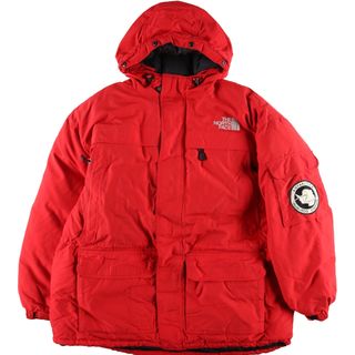 ザノースフェイス(THE NORTH FACE)の古着 00年代 ザノースフェイス THE NORTH FACE マクマードパーカ ANTARCTICA McMURDO PARKA グースダウンパーカー メンズXXL /evb003769(ダウンジャケット)