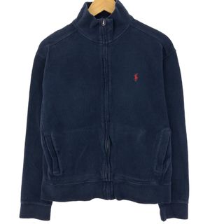 ラルフローレン(Ralph Lauren)の古着 ラルフローレン Ralph Lauren POLO RALPH LAUREN フルジップスウェットシャツ トレーナー レディースS /eaa407510(トレーナー/スウェット)