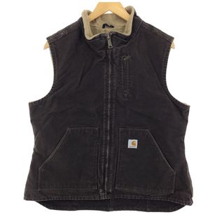 カーハート(carhartt)の古着 カーハート Carhartt FOR WOMEN ダックベスト レディースL /eaa406629(ベスト/ジレ)