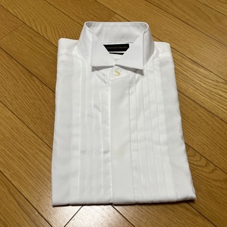 アオヤマ(青山)の洋服の青山　ウイングカラーシャツ　長袖　ワイシャツ(シャツ)