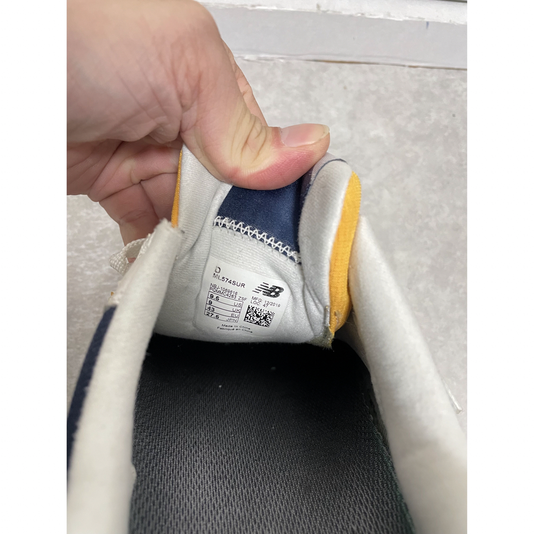 New Balance(ニューバランス)のニューバランス　ML574SUR 27.5cm メンズの靴/シューズ(スニーカー)の商品写真