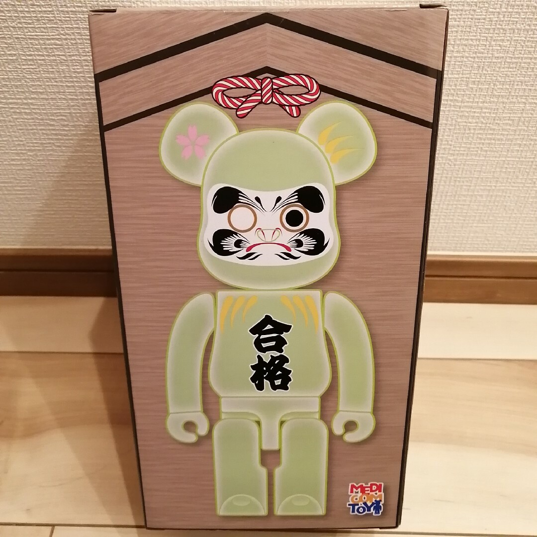 メディコムトイBE@RBRICK 達磨 合格 蓄光 100％ / 400％各2体セット