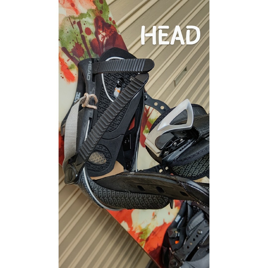 HEAD(ヘッド)のスノボセット HEADビンディング·ブーツ24.5·ROSSIGNOL板·収納袋 スポーツ/アウトドアのスノーボード(その他)の商品写真