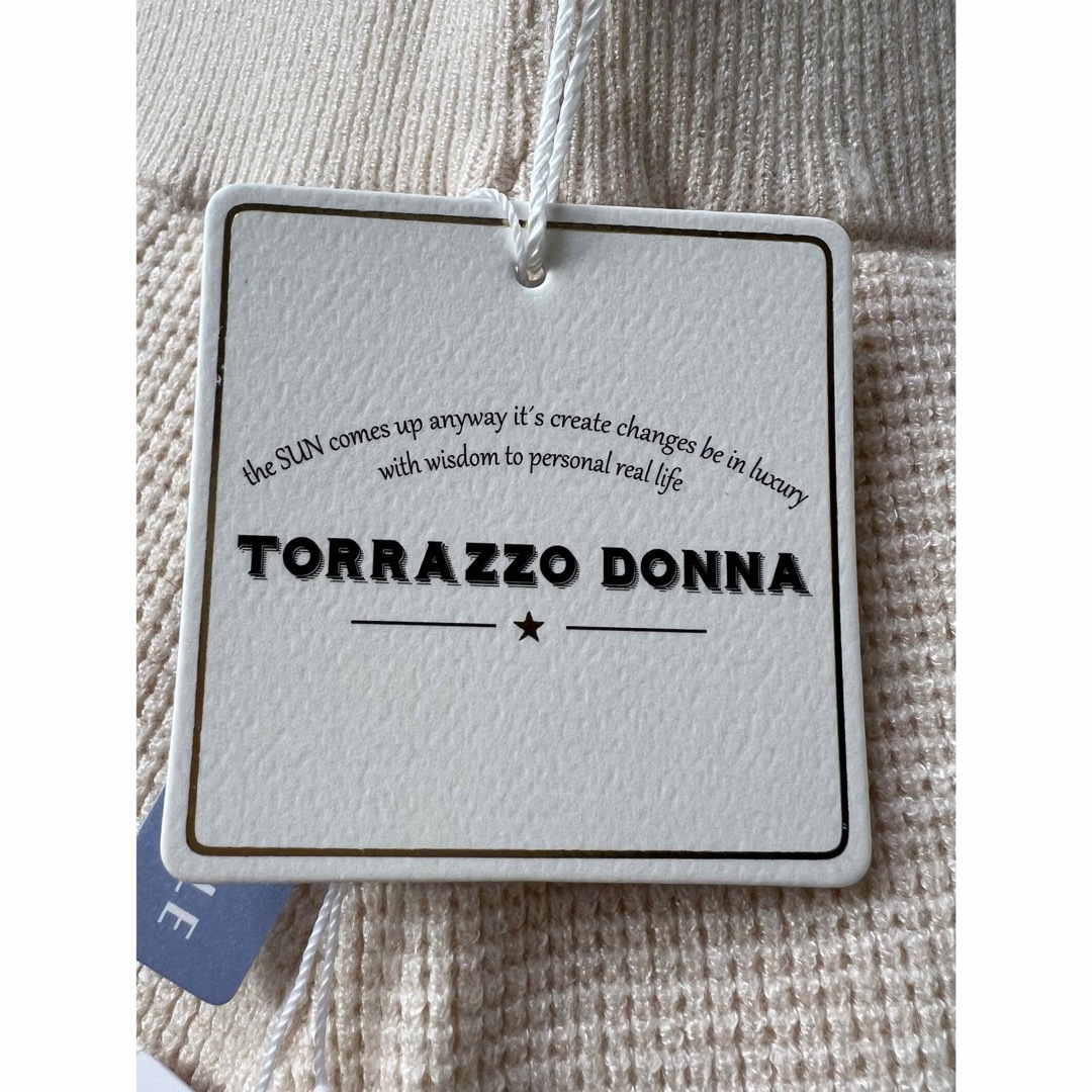 TORRAZZO DONNA(トラッゾドンナ)のTORRAZZO DONNA　ニットパンツ　新品 レディースのパンツ(その他)の商品写真