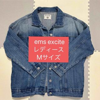 EMSEXCITE - レディース  アウター　デニムジャケット　ems excite   Mサイズ