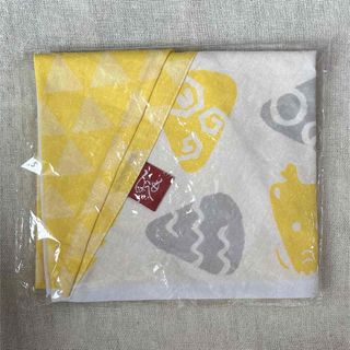 カルディ(KALDI)のもへじ 手ぬぐいエコバッグ(日用品/生活雑貨)