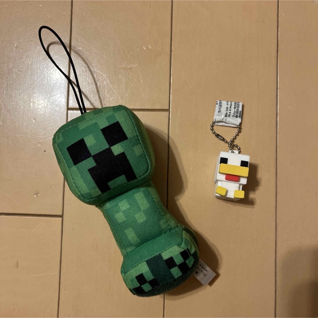 Minecraft(マインクラフト)のマイクラ　キーホルダー エンタメ/ホビーのフィギュア(ゲームキャラクター)の商品写真