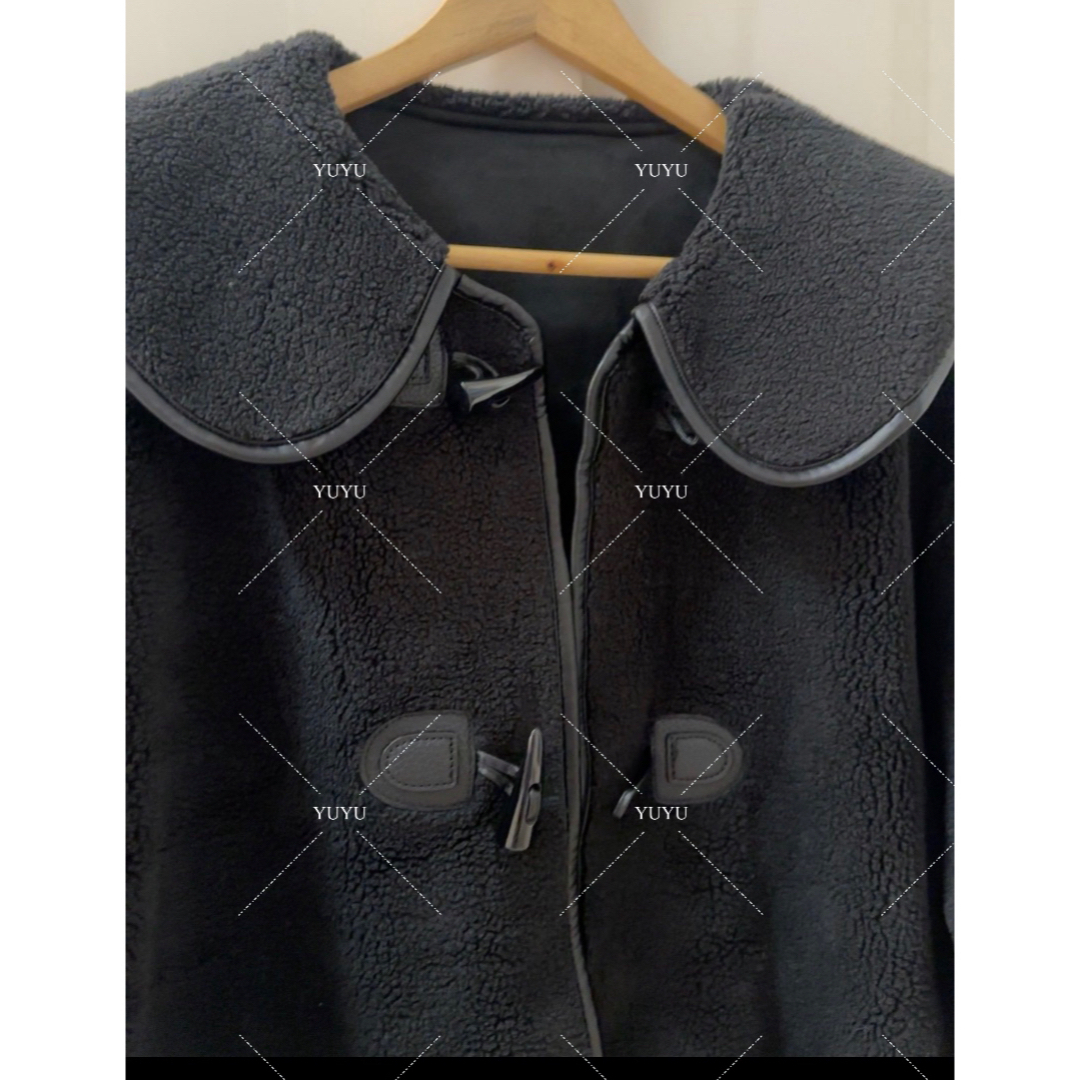 【中古】Fano Studios ワイドカラー ミドルダッフルコート レディースのジャケット/アウター(ダッフルコート)の商品写真