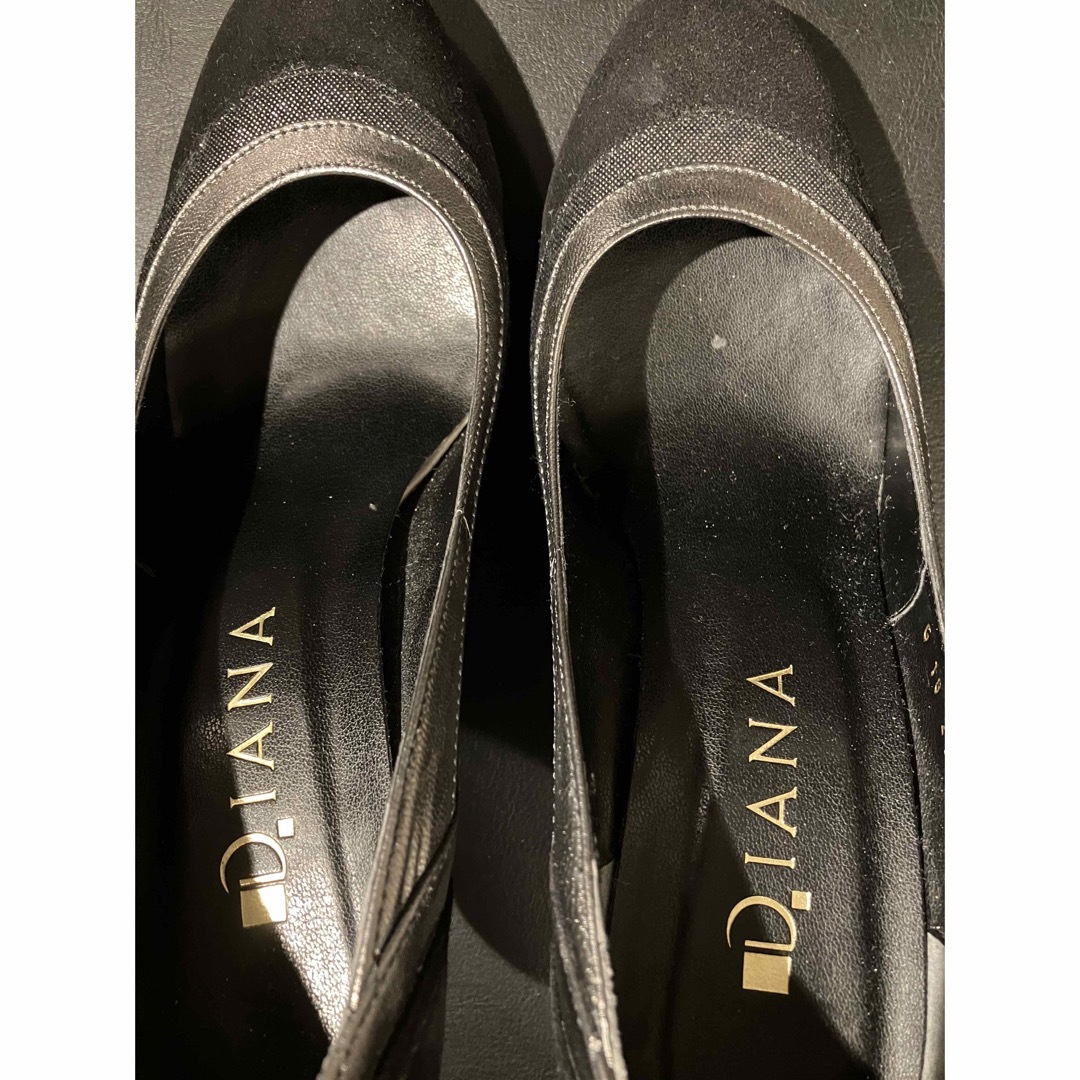 DIANA(ダイアナ)の■美品■DIANA名■ブラックヒール レディースの靴/シューズ(ハイヒール/パンプス)の商品写真