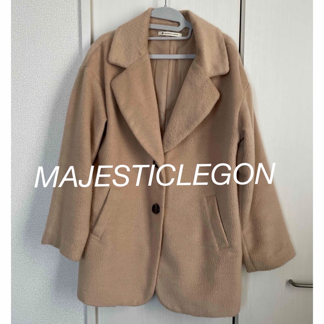 MAJESTIC LEGON(マジェスティックレゴン)のMAJESTIC LEGON  コート レディースのジャケット/アウター(チェスターコート)の商品写真