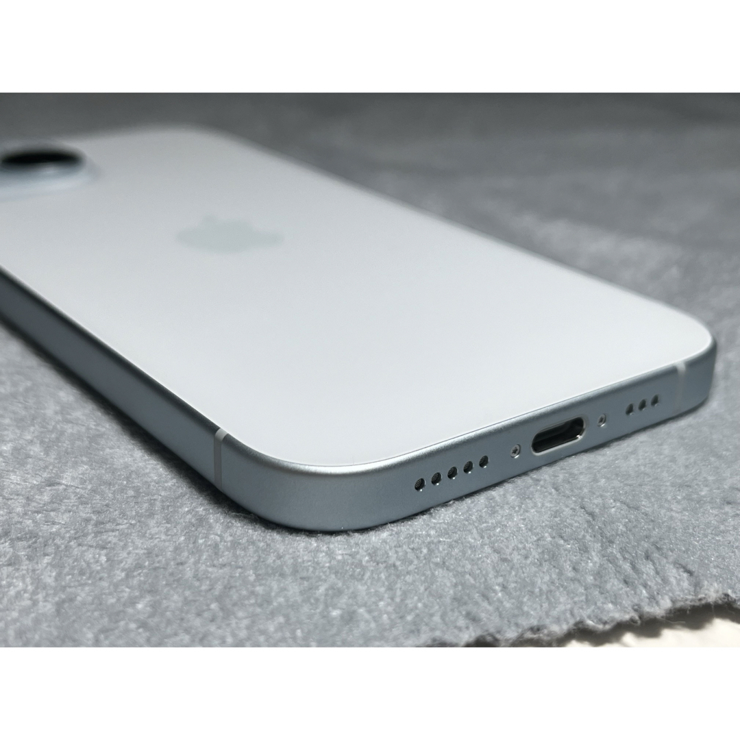 iPhone(アイフォーン)のとうふ様専用品iPhone15 ブルー 128GB 本体のみ Appleストア版 スマホ/家電/カメラのスマートフォン/携帯電話(スマートフォン本体)の商品写真